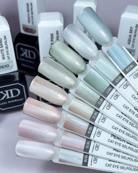 Karl Diamant Gelpolish Peach Beige Silk Cat Eye 11 ml